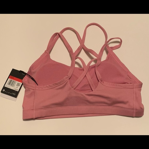 Nike favorites sports bra medium pink activewear - Picture 2 of 5